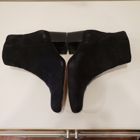 Sam Edelman "Edith" Suede Booties - sz 5M - Picture 6 of 10